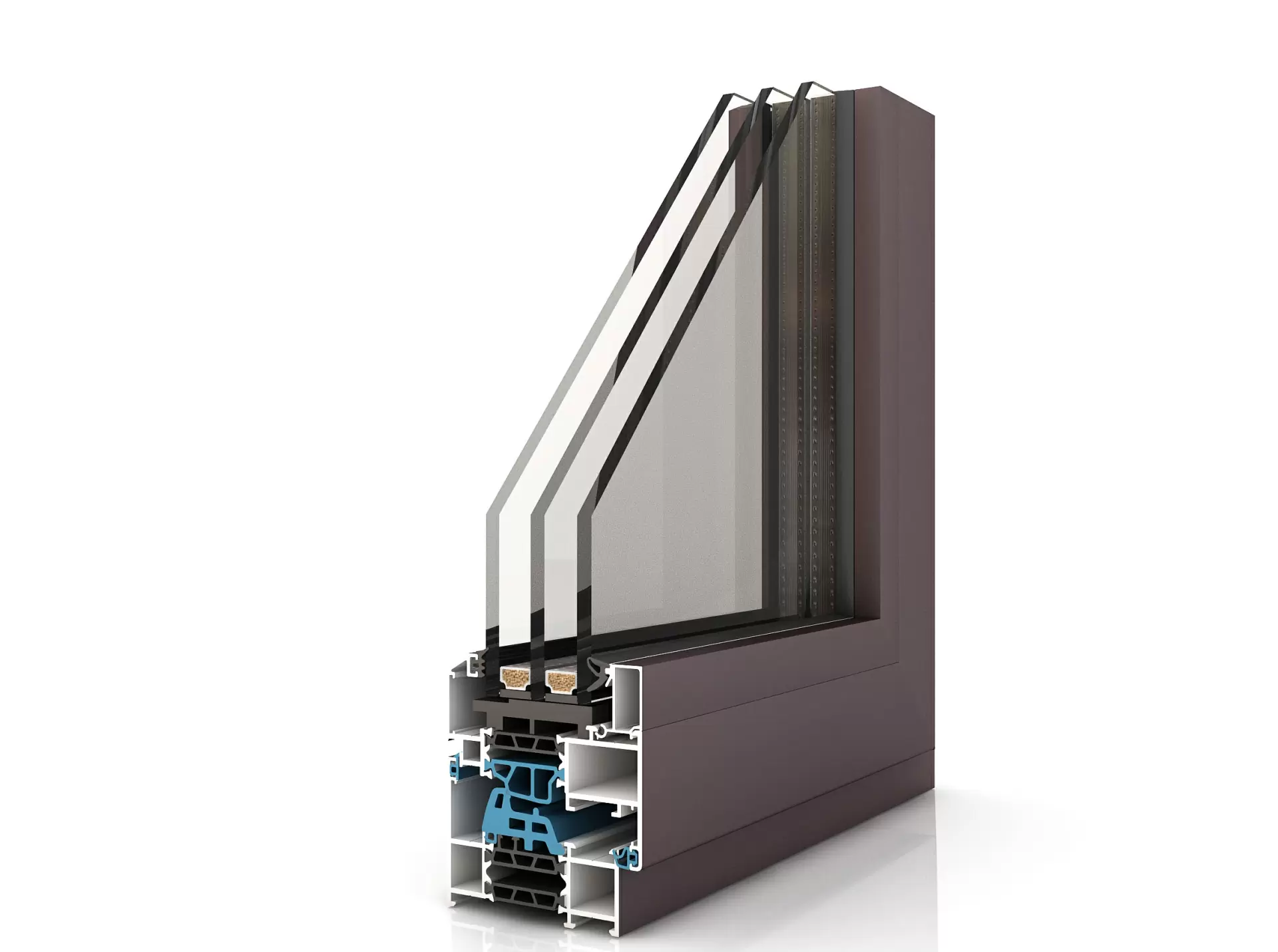 PRO LWD575W/A/F Perfil para puertas y ventanas de aluminio