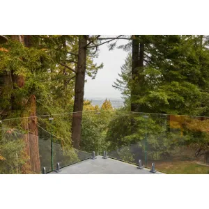 barandilla sin marco barandilla de...