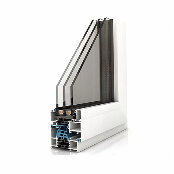 Ventana oscilobatiente de aluminio TGT80