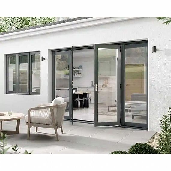 Puerta abatible segura de UPVC TGV70