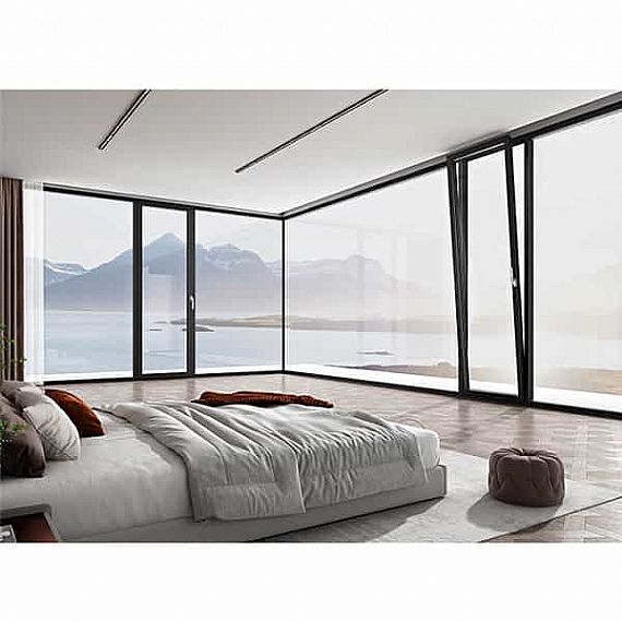 Puerta Oscilobatiente de Aluminio TGT70