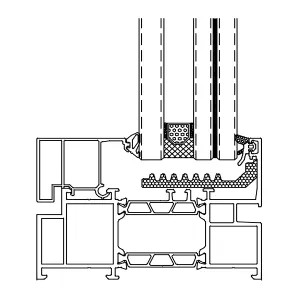 Ventana fija de aluminio TGT23AF